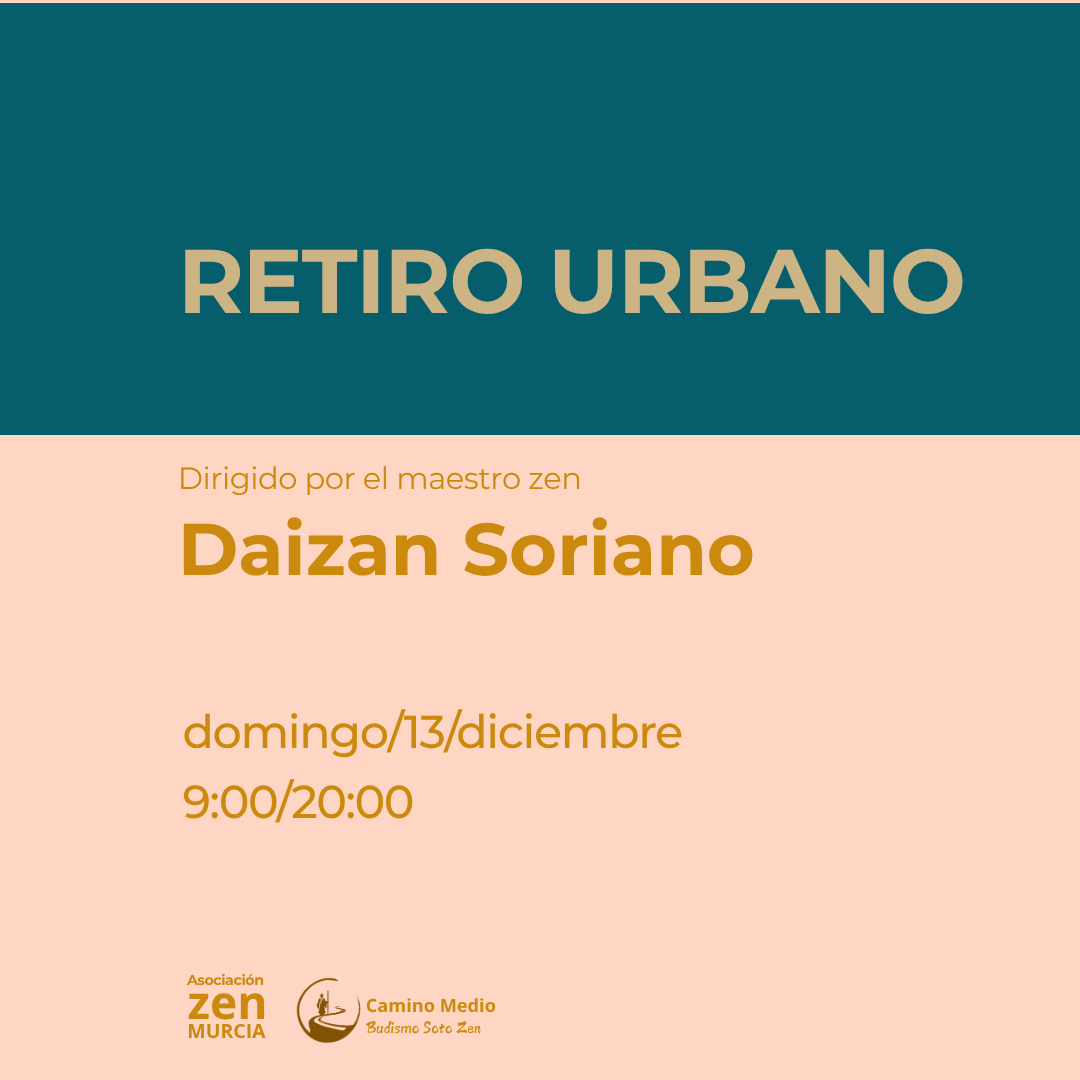 Cartel del Retiro Urbano de Murcia del domingo 13 de diciembre de 2026, de 9:00 a 20:00 h
