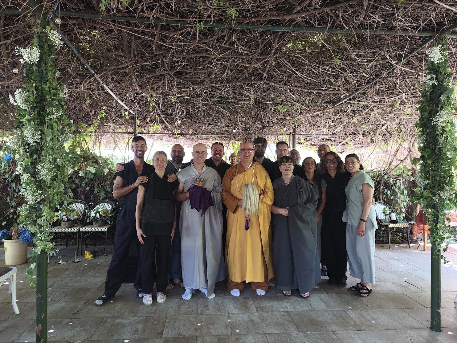 Imagen de portada de La Comunidad Soto Zen Camino Medio celebra su primera boda budista